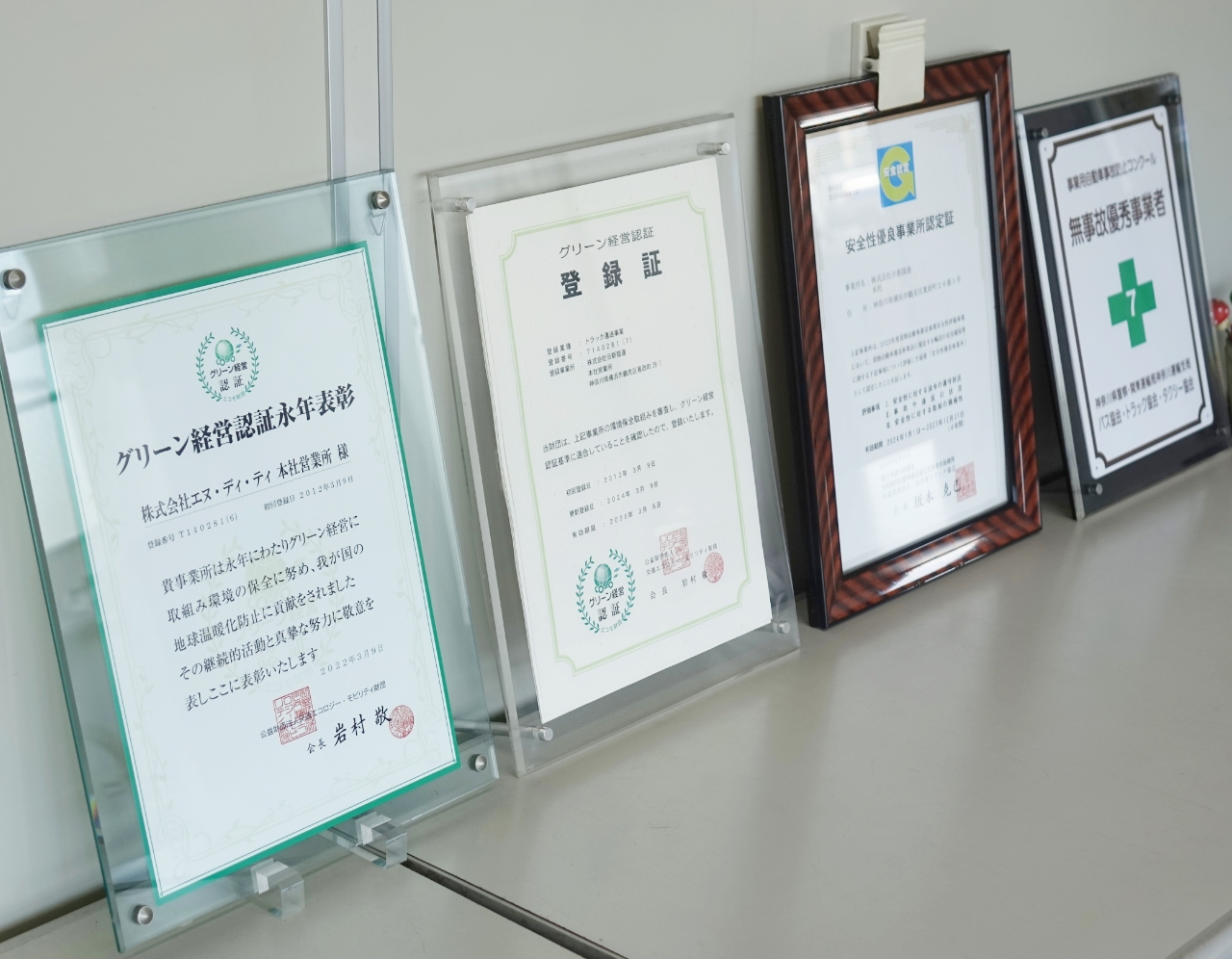 安全への取り組み